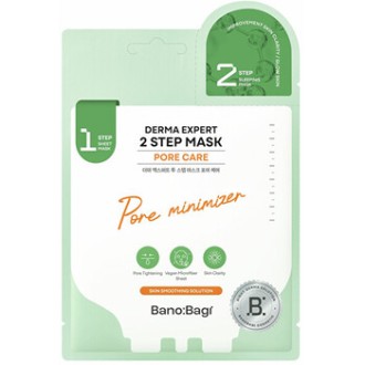 BANOBAGI Derma Expert Pore Care 2 Step Mask - Dvoufázová maska pro redukci rozšířených pórů