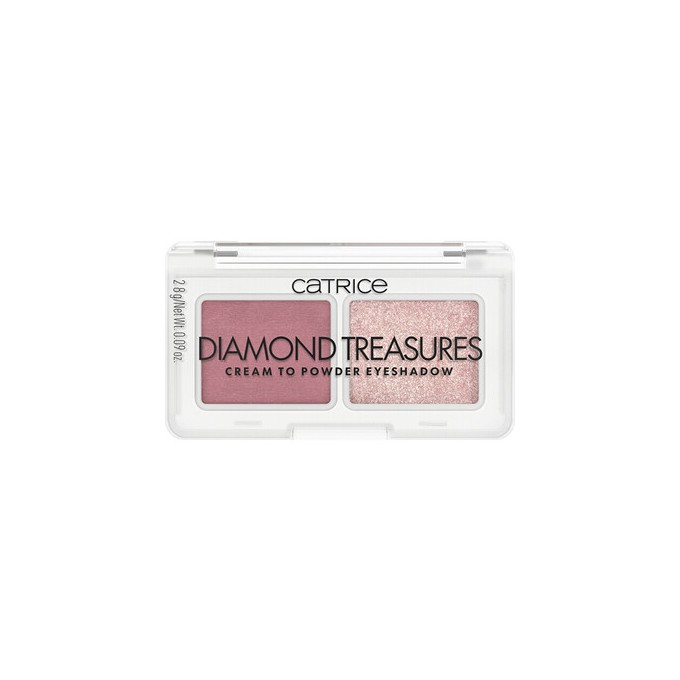 Catrice Diamond Treasures Cream To Powder Eyeshadow - Paletka očních stínů 2,8 g 010 Hazel Spark