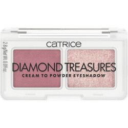 Catrice Diamond Treasures Cream To Powder Eyeshadow - Paletka očních stínů 2,8 g 010 Hazel Spark