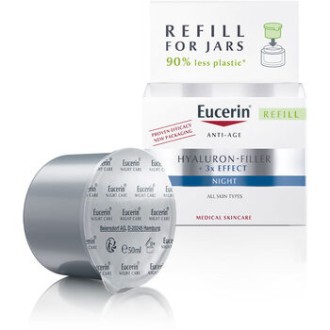 Eucerin Hyaluron-Filler + 3x Effect Night Cream Refill - Náplň nočního pleťového krému 50ml