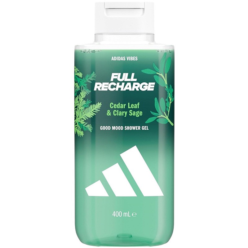 Adidas Vibes Full Recharge Sprchový gel 400ml