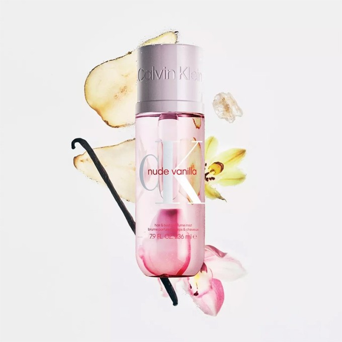 Calvin Klein Nude Vanilla Parfémová mlha na tělo a vlasy 236ml