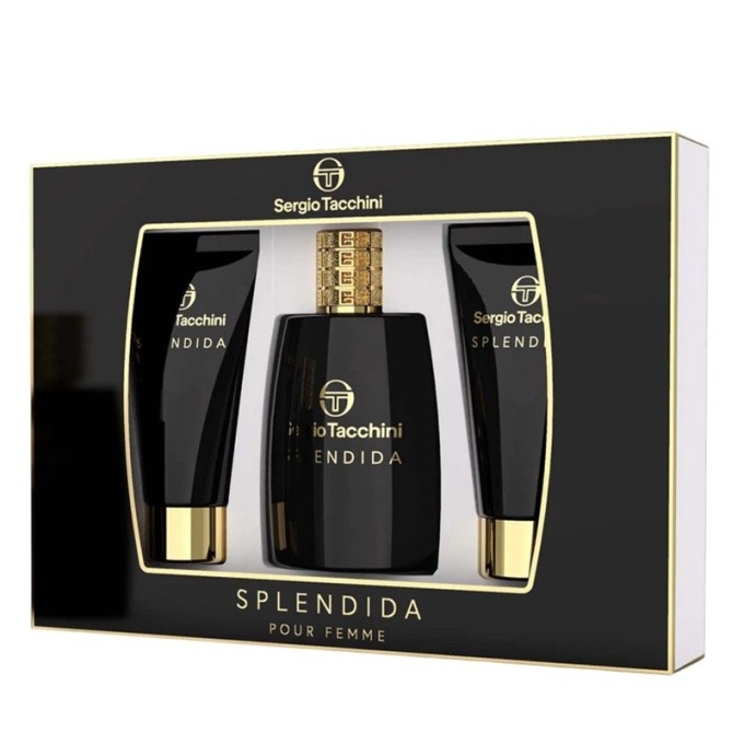 Sergio Tacchini Splendida Gift set EDP 100 ml, shower gel 100 ml and b
