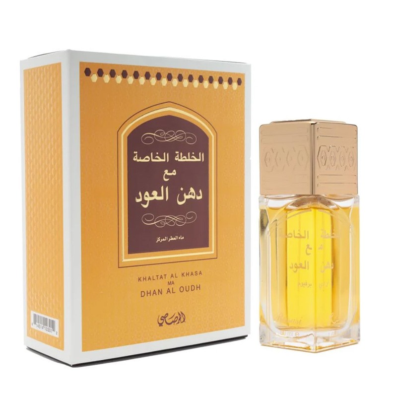 Rasasi Khaltat Al Khasa Ma Dhan Al Oudh EDP unisex kvepalai, 50 ml