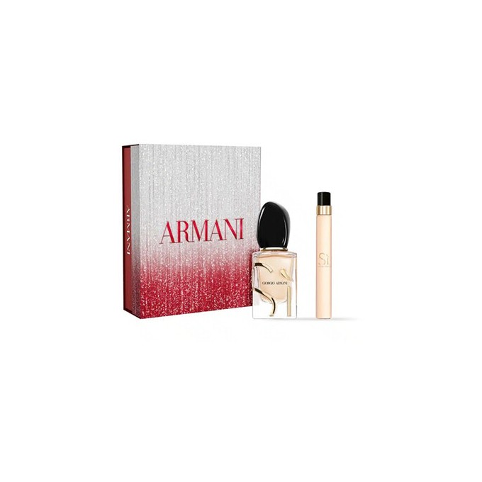 Armani Sí Gift Set - rinkinys - EDP 30 ml ir mini EDP 10 ml