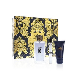 Dolce Gabbana K by Dolce Gabbana Gift set EDT 100 ml, After Shave 50 ml and miniature EDT 10 ml 100ml