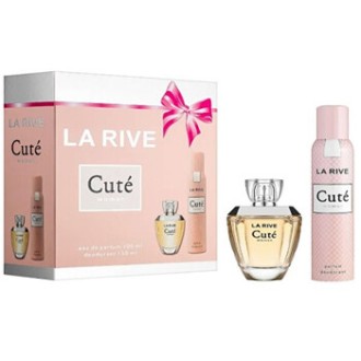 La Rive Cuté Gift Set - rinkinys - EDP 100 ml ir dezodorantas 150 ml