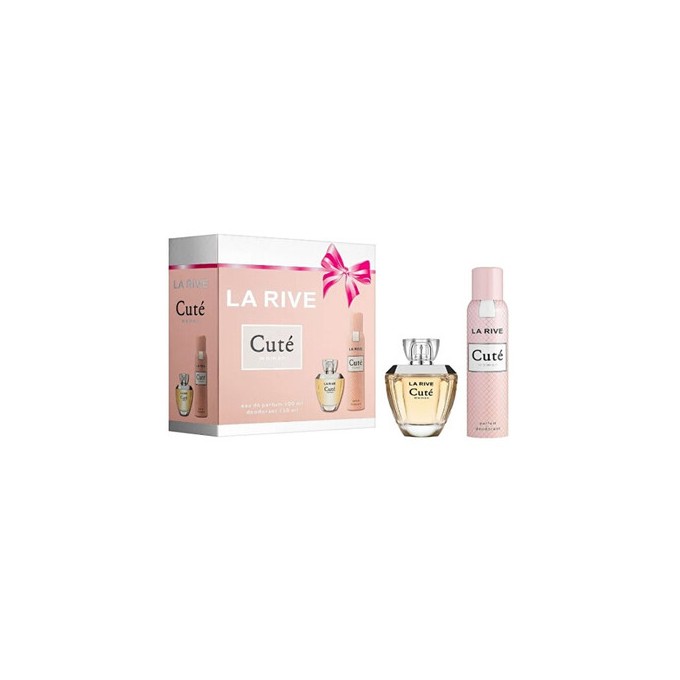 La Rive Cuté Gift Set - rinkinys - EDP 100 ml ir dezodorantas 150 ml