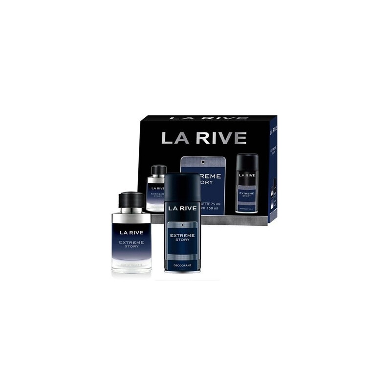 La Rive Extreme Story Dárková sada EDT 75 ml a deospray 150 ml 75ml