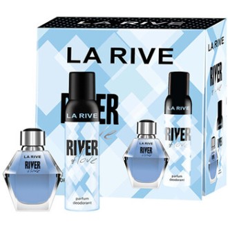 La Rive River Of Love Dárková sada EDP 100 ml a deospray 150 ml 100ml