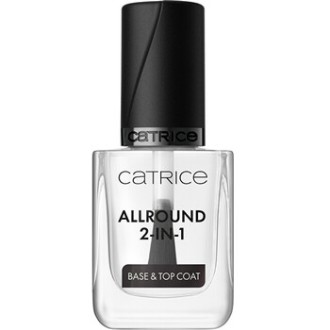 Catrice Allround 2-in-1 Nail Polish - Podkladový a krycí lak na nehty 10,5 ml 0.0ml