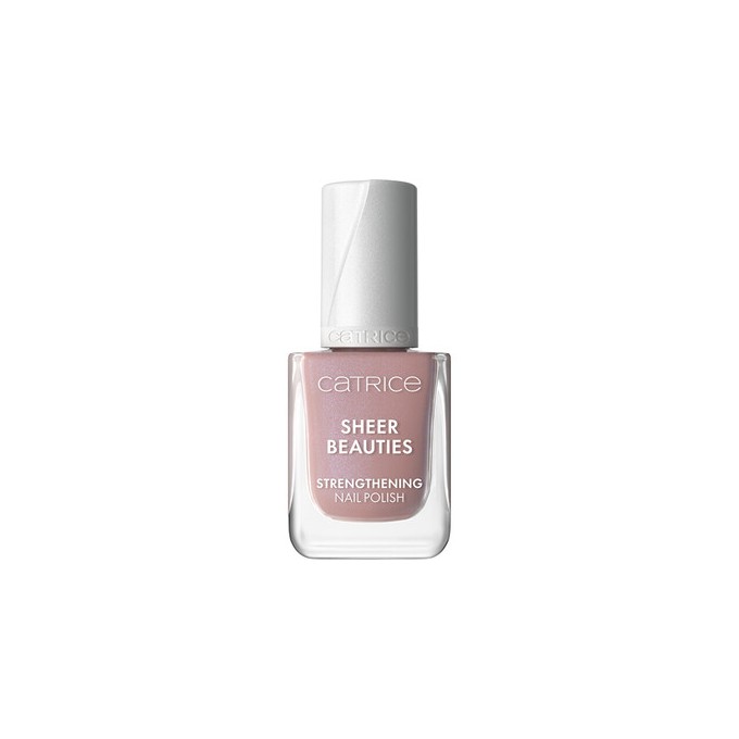 Catrice Sheer Beauties Strengthening Nail Polish - Posilující lak na nehty 10,5 ml 10 Milky Not Guilty