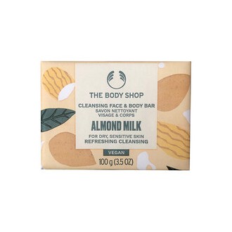 The Body Shop Almond Milk Cleansing Face & Body Bar ( dry and sensitive skin ) 100.0g