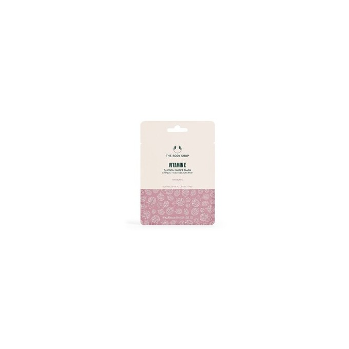 The Body Shop Vitamin E Quench Sheet Mask - Hydratační slupovací pleťová maska pro všechny typy pleti 18ml