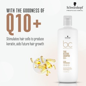 Schwarzkopf Professional BC Bonacure Q10+ Time Restore Shampoo 1000 ml 2