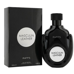 Riiffs Perfumes Masculin Leather EDP kvepalai vyrams, 100 ml 2