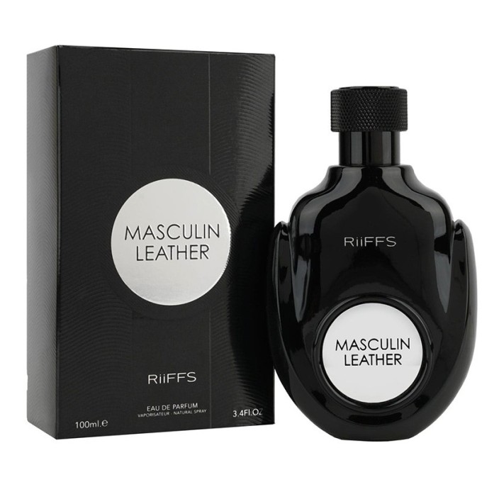 Riiffs Perfumes Masculin Leather EDP kvepalai vyrams, 100 ml