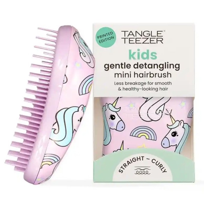 Tangle Teezer The Original - Professional hair brush Mini Unicorn Magic Print