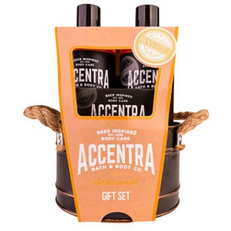 Accentra Men`s Collection Gift Set - Dárková sada v plechovém kyblíku