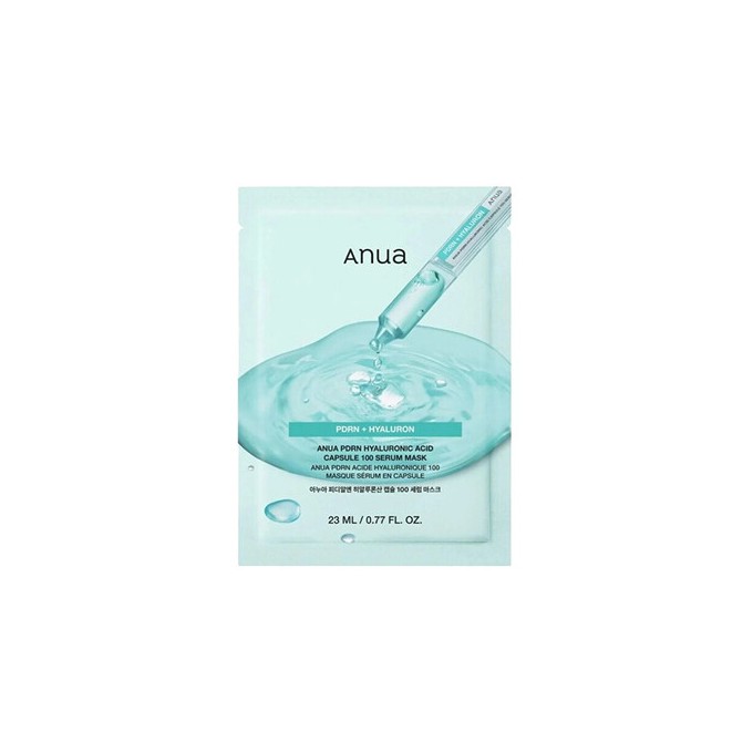 Anua PDRN Hyaluronic Acid Capsule 100 Serum Mask - Pleťová maska 23ml