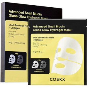 COSRX Glass Glow Hydrogel Mask Set - Sada pleťových masek 34.0g