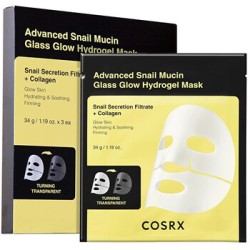 COSRX Glass Glow Hydrogel Mask Set - Sada pleťových masek 34.0g
