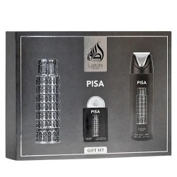 Lattafa Perfumes Pride Pisa Dárková sada EDP 100 ml, deospray 200 ml a