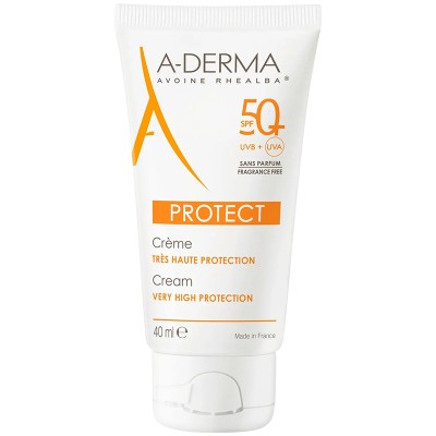 A-Derma Protect Fragrance-Free Sun Cream ( suchá pleť ) SPF 50+ - Ochr