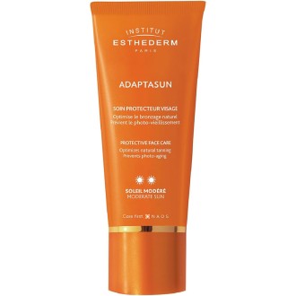 Institut Esthederm Adaptasun Moderate Sun Protective Face Care - Protective face cream with