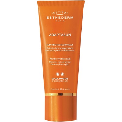 Institut Esthederm Adaptasun Moderate Sun Protective Face Care - Protective face cream with