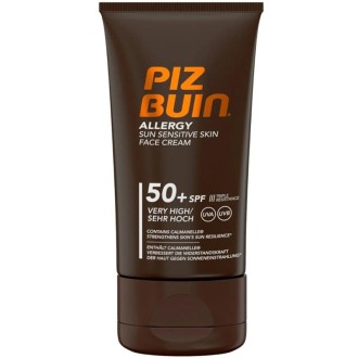 PIZ BUIN Allergy Sensititve Skin Face Sun Cream SPF 30 - Sunscreen for Face SPF 50
