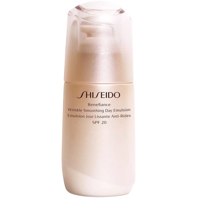 Shiseido Benefiance Wrinkle Smoothing Day SPF 20 - Protective emulsion against skin aging 75 ml