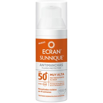 Ecran Sunnique Anti-dark Spots SPF 50+ - pieštukas apsaugai nuo saulės, 50 ml