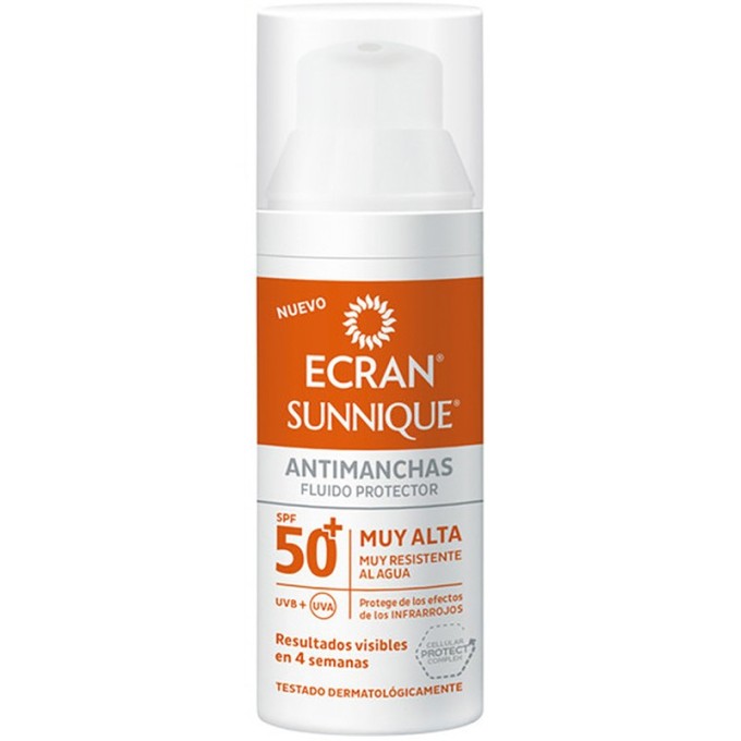Ecran Sunnique Anti-dark Spots SPF 50+ - pieštukas apsaugai nuo saulės, 50 ml