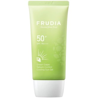 Frudia Green Grape Sebum Control Cooling Sun Gel SPF 50 PA++++ - drėkinamasis gelis riebiai ir
