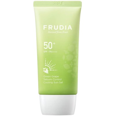 Frudia Green Grape Sebum Control Cooling Sun Gel SPF 50 PA++++ - drėkinamasis gelis riebiai ir
