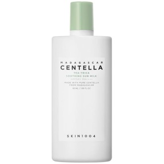 SKIN1004 Madagascar Centella Tea-Trica Soothing Sun Milk SPF 50 - raminantis losjonas nuo saulės