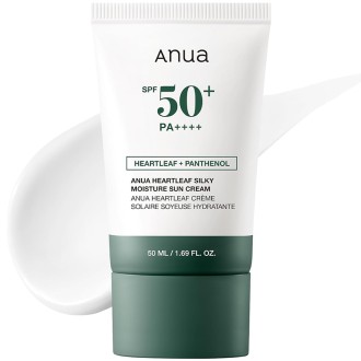 Anua Heartleaf Silky Moisture Sun Screen SPF 50+ - Hydratační opalovac
