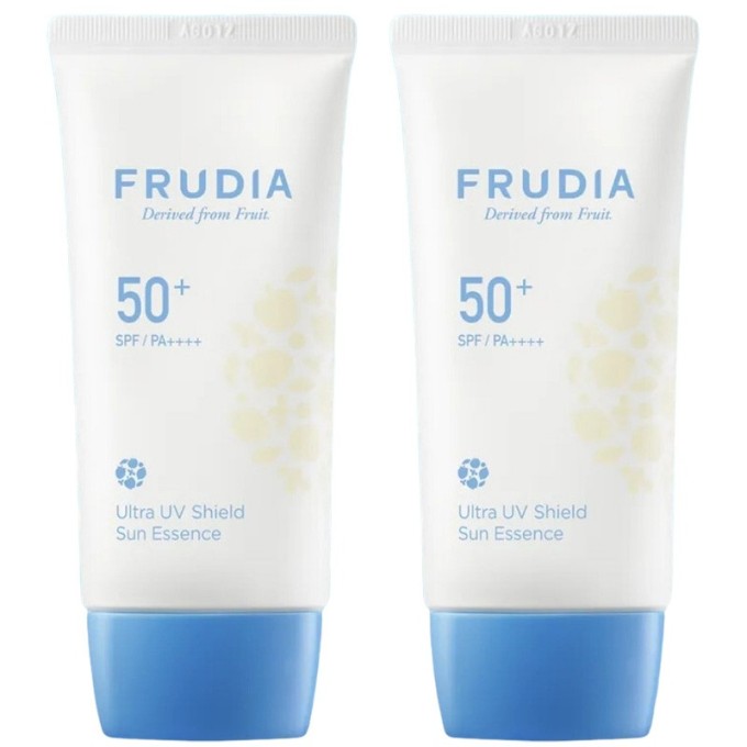 Frudia Ultra UV Shield Sun Essence SPF 50+ PA++++ Duo - drėkinamieji kremai nuo saulės, 100 g