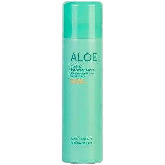 Holika Holika Aloe Ice Cooling Sun Spray SPF 50 - apsauginis vėsinantis purškalas, 100 ml
