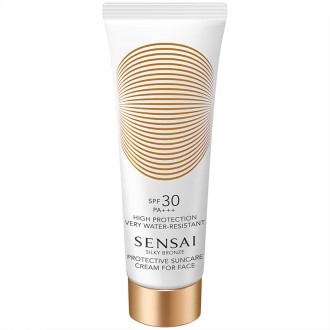 Sensai Silky Bronze Cream for Face SPF 50+ - Protective face cream 50 ml