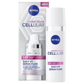 Nivea Cellular Expert Filler Fluid SPF 50+ - Daily UV serum 50 ml 2