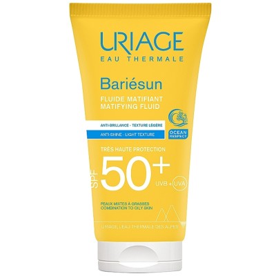 Uriage Sunscreen Matting Fluid SPF 50+ Bariésun Mat (Fluid Very Hight Protection) 50 ml