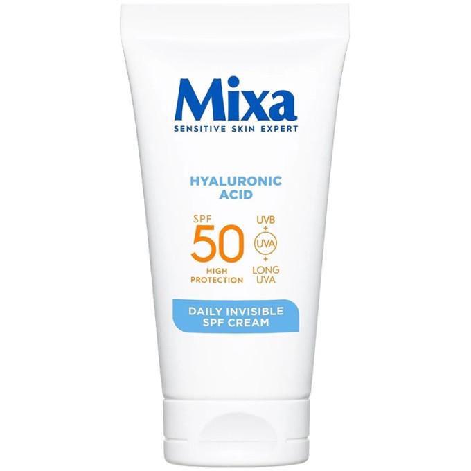 Mixa Daily Invisible SPF Cream SPF 50 50 ml