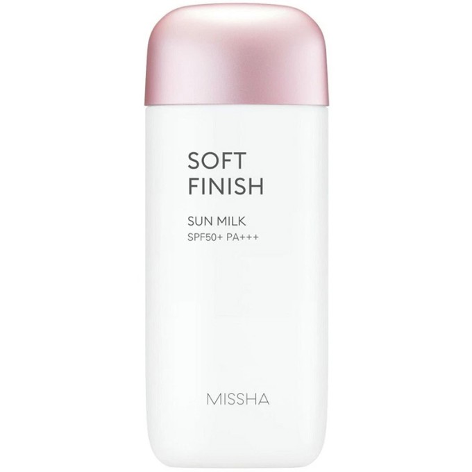 Missha Sun All Around Safe Block Soft Finish Sun Milk SPF 50 - Tanning lotion for the face 70 ml