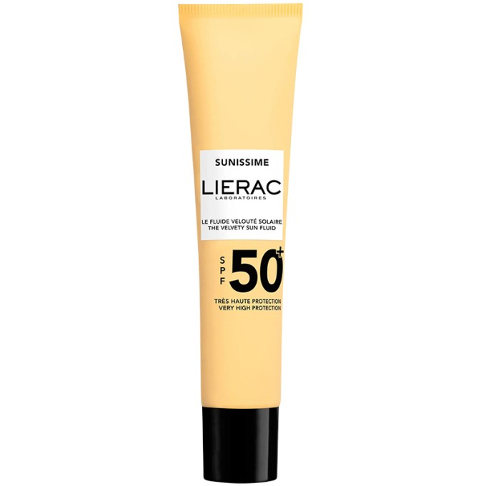 Lierac Sunissime The Velvety Sun Fluid SPF 50 - apsauginis fluidas, 40 ml