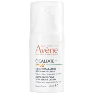 Avene Cicalfate+ Multi-Protective Skin Repair Cream SPF 50+ - Atkuriamasis apsauginis kremas, 30 ml