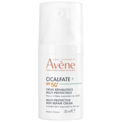 Avene Cicalfate+ Multi-Protective Skin Repair Cream SPF 50+ - Atkuriamasis apsauginis kremas, 30 ml