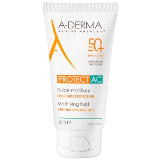 A-Derma Protect AC Mattifying Fluid SPF 50+, 40 ml