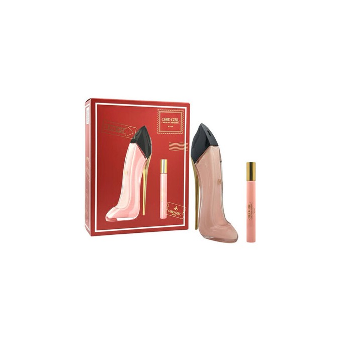 Carolina Herrera Good Girl Blush Gift Set - rinkinys - EDP 80 ml ir mini EDP 10 ml